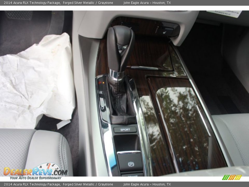 2014 Acura RLX Technology Package Forged Silver Metallic / Graystone Photo #28