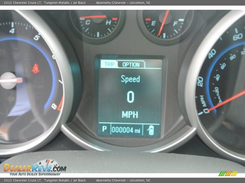 2013 Chevrolet Cruze LT Tungsten Metallic / Jet Black Photo #14
