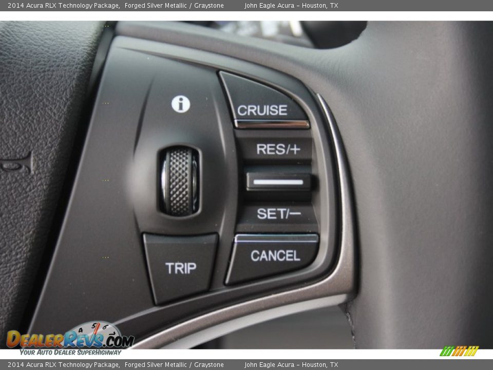 2014 Acura RLX Technology Package Forged Silver Metallic / Graystone Photo #29