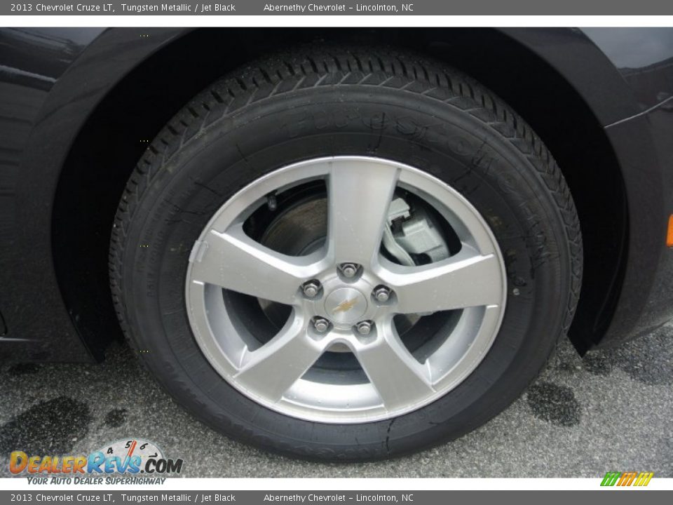 2013 Chevrolet Cruze LT Tungsten Metallic / Jet Black Photo #18