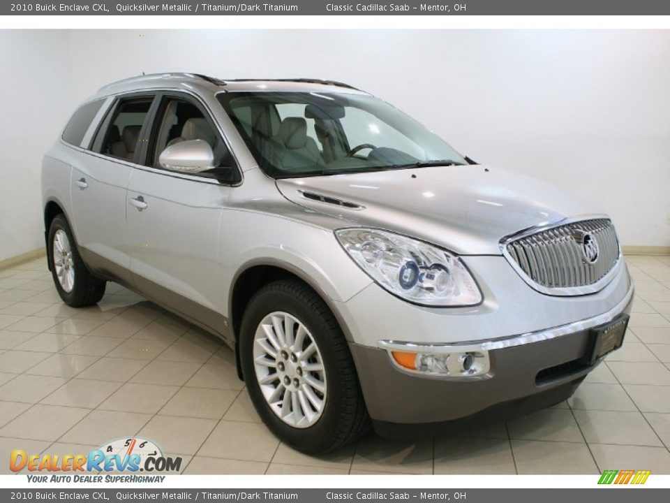 2010 Buick Enclave CXL Quicksilver Metallic / Titanium/Dark Titanium Photo #1