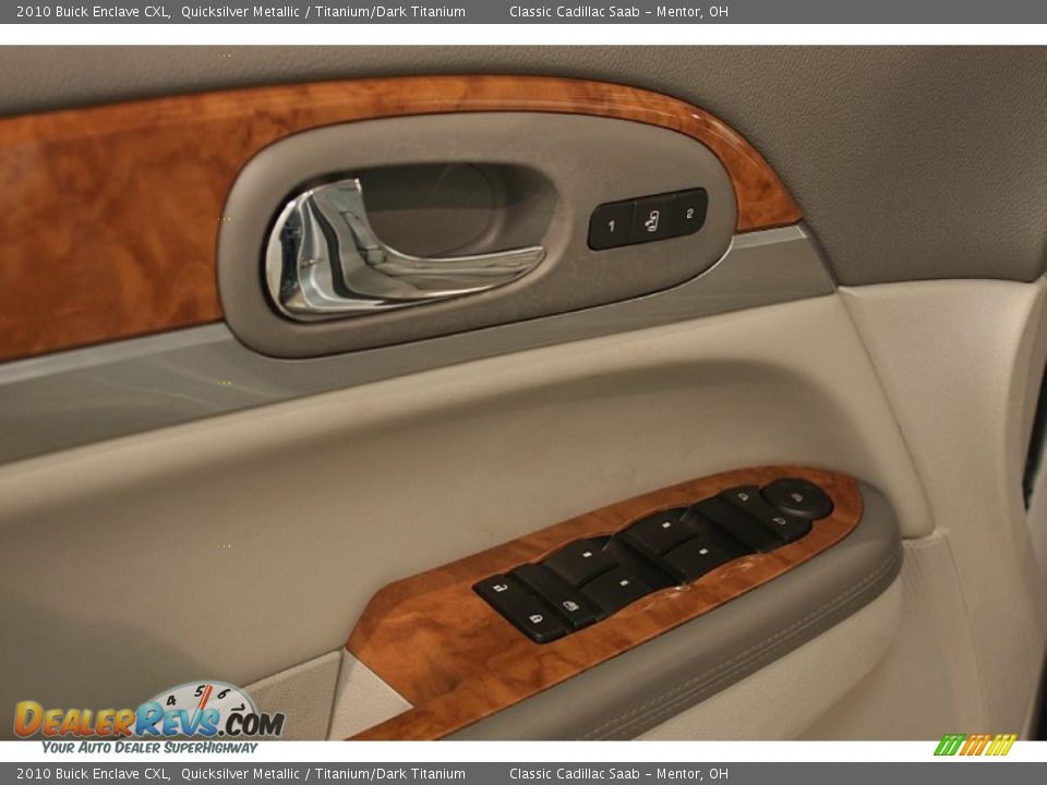 2010 Buick Enclave CXL Quicksilver Metallic / Titanium/Dark Titanium Photo #5
