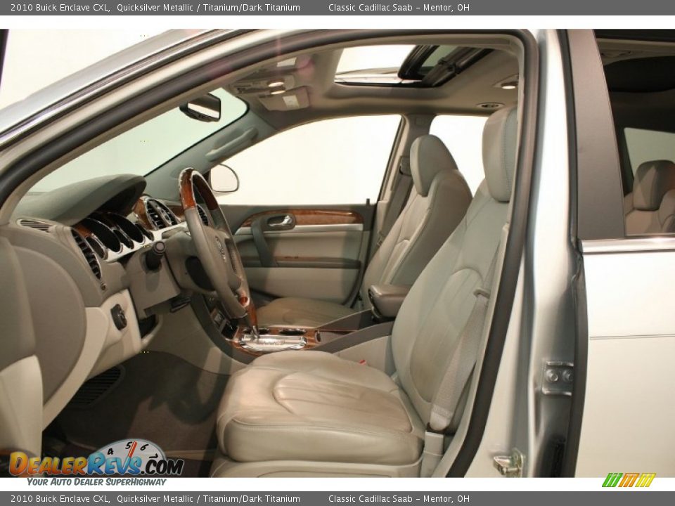 2010 Buick Enclave CXL Quicksilver Metallic / Titanium/Dark Titanium Photo #9