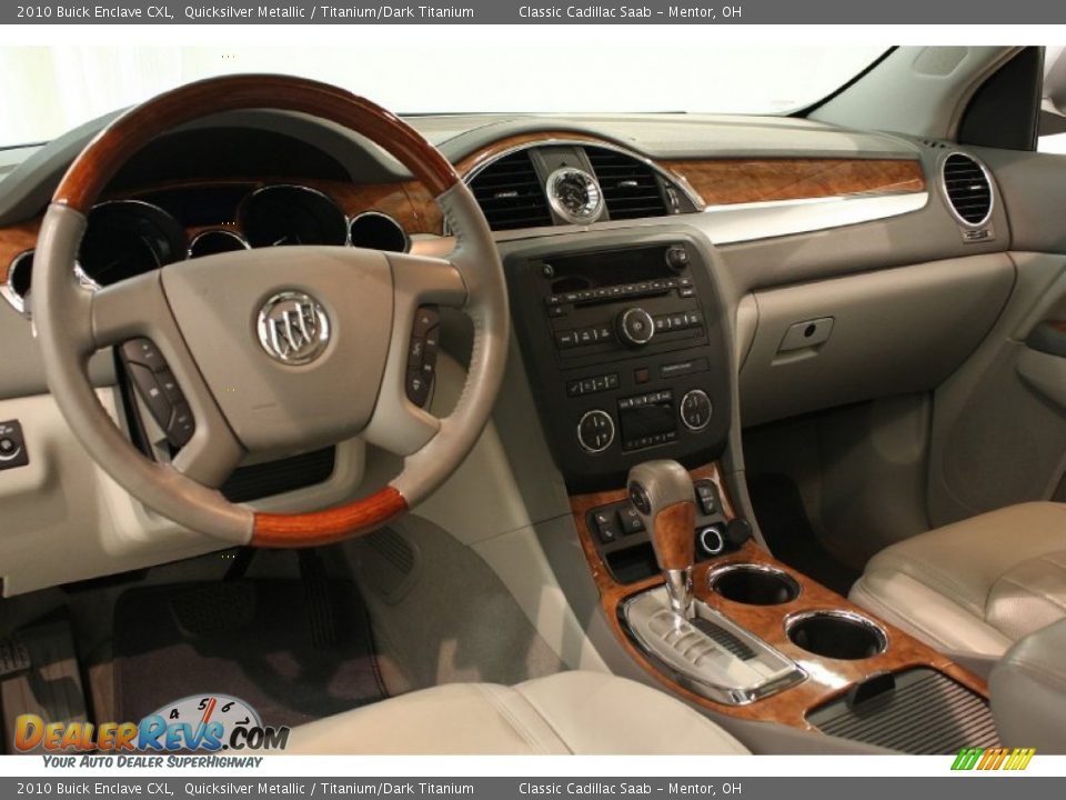 2010 Buick Enclave CXL Quicksilver Metallic / Titanium/Dark Titanium Photo #11