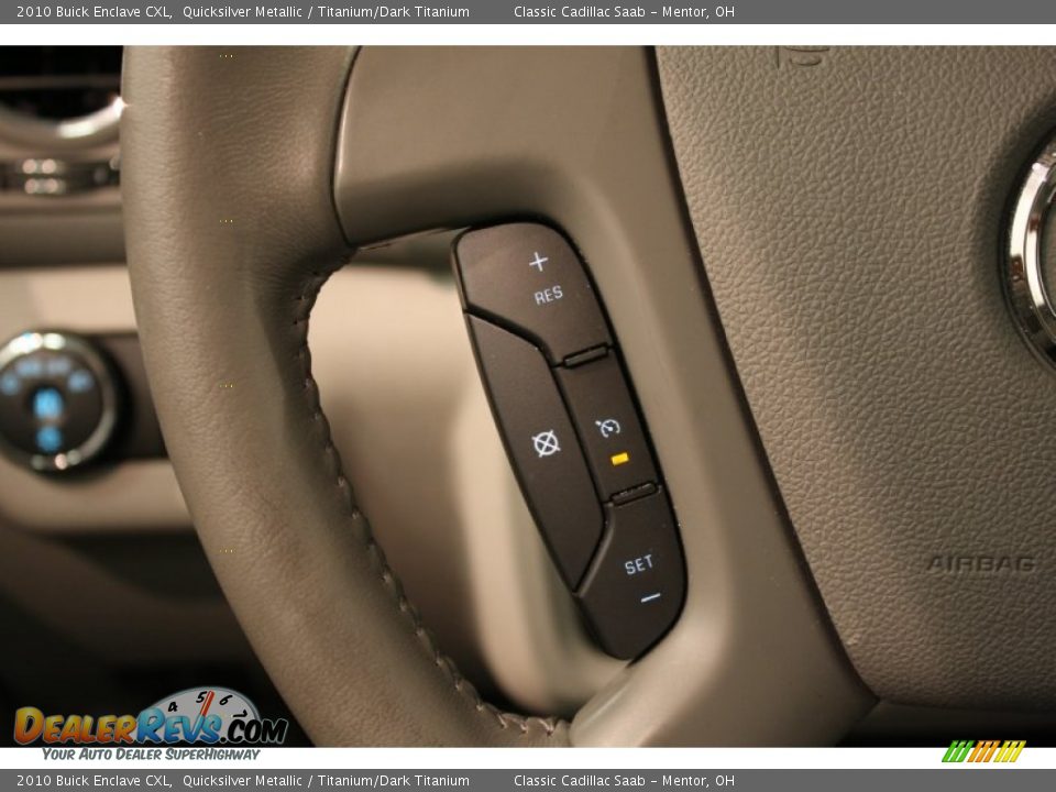 2010 Buick Enclave CXL Quicksilver Metallic / Titanium/Dark Titanium Photo #12
