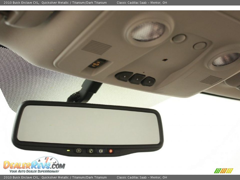 2010 Buick Enclave CXL Quicksilver Metallic / Titanium/Dark Titanium Photo #16