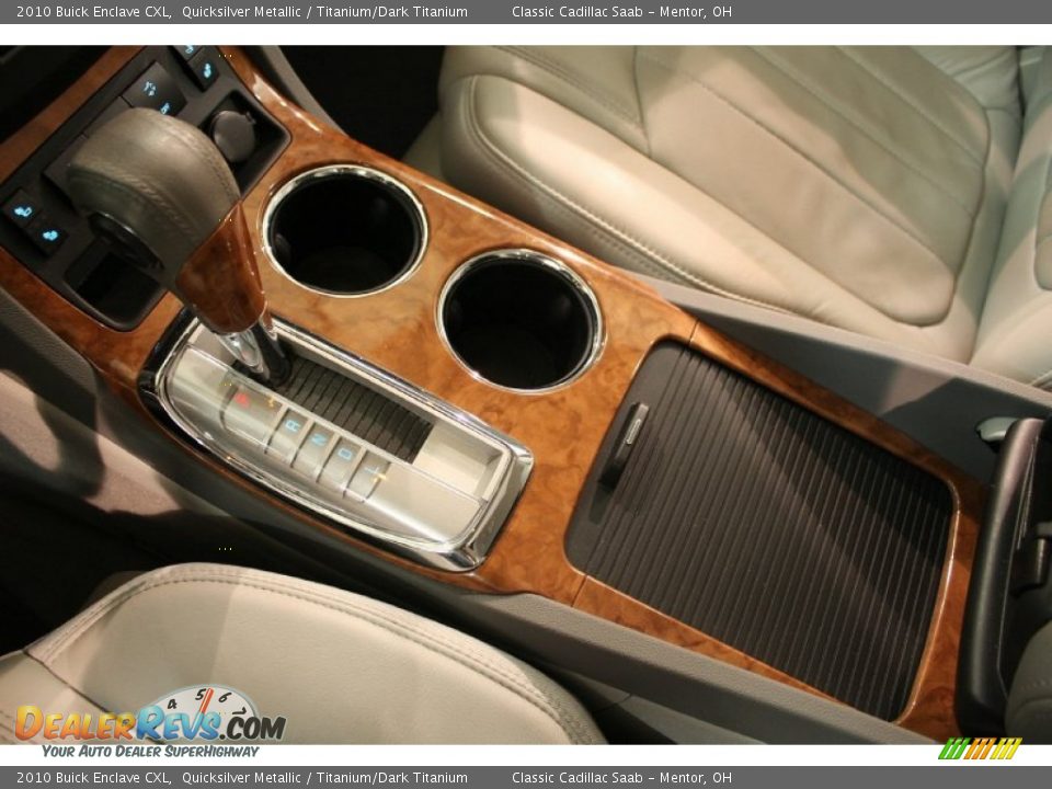 2010 Buick Enclave CXL Quicksilver Metallic / Titanium/Dark Titanium Photo #20