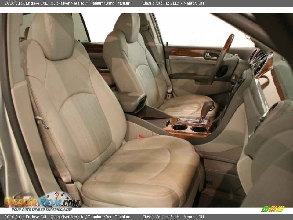2010 Buick Enclave CXL Quicksilver Metallic / Titanium/Dark Titanium Photo #23