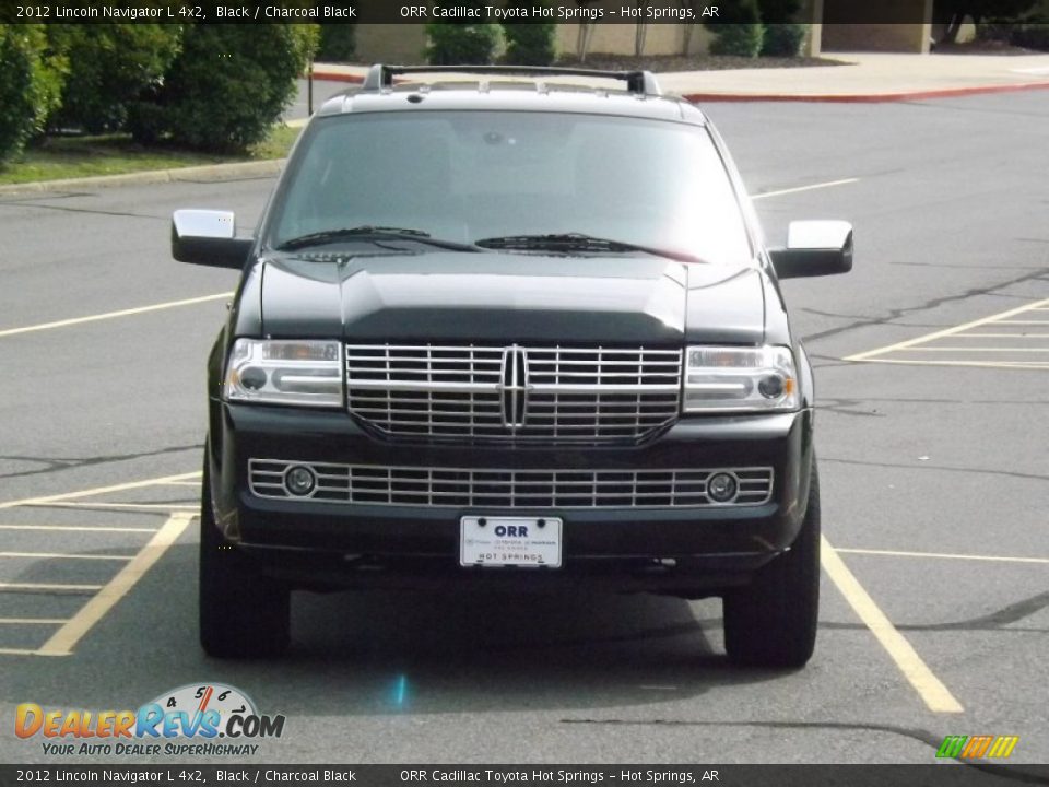 2012 Lincoln Navigator L 4x2 Black / Charcoal Black Photo #8