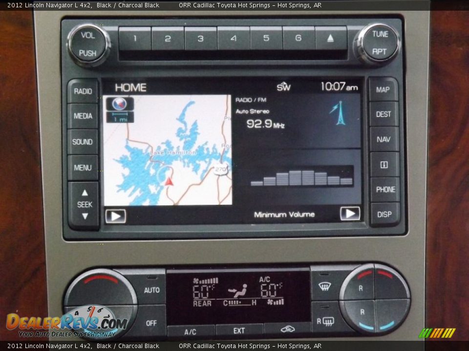 Controls of 2012 Lincoln Navigator L 4x2 Photo #22