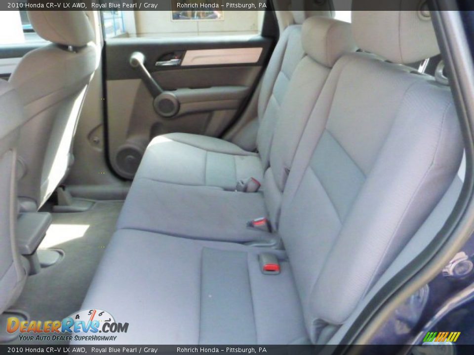 2010 Honda CR-V LX AWD Royal Blue Pearl / Gray Photo #5