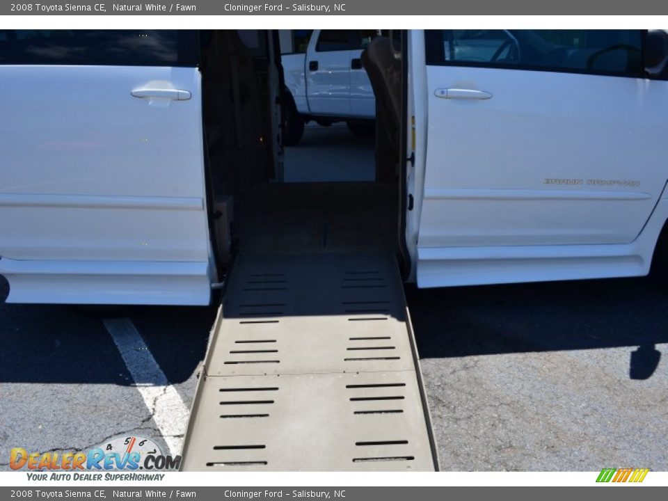 2008 Toyota Sienna CE Natural White / Fawn Photo #14