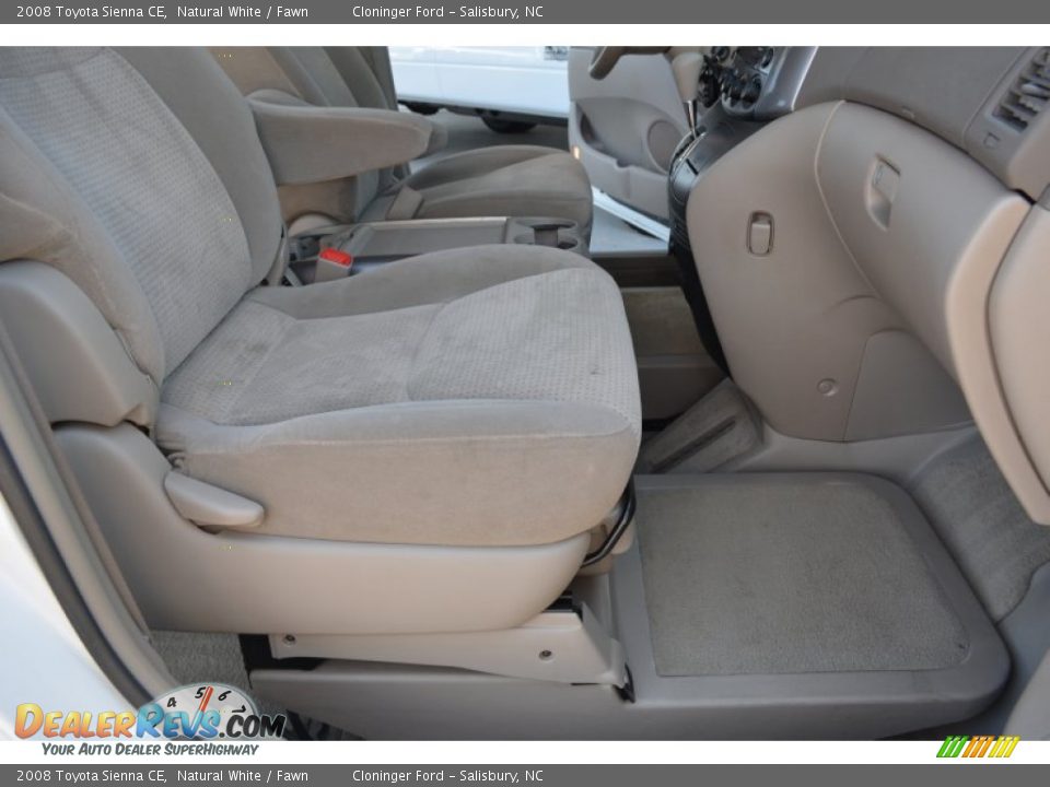2008 Toyota Sienna CE Natural White / Fawn Photo #16
