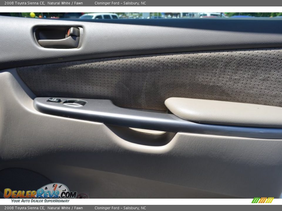 2008 Toyota Sienna CE Natural White / Fawn Photo #18