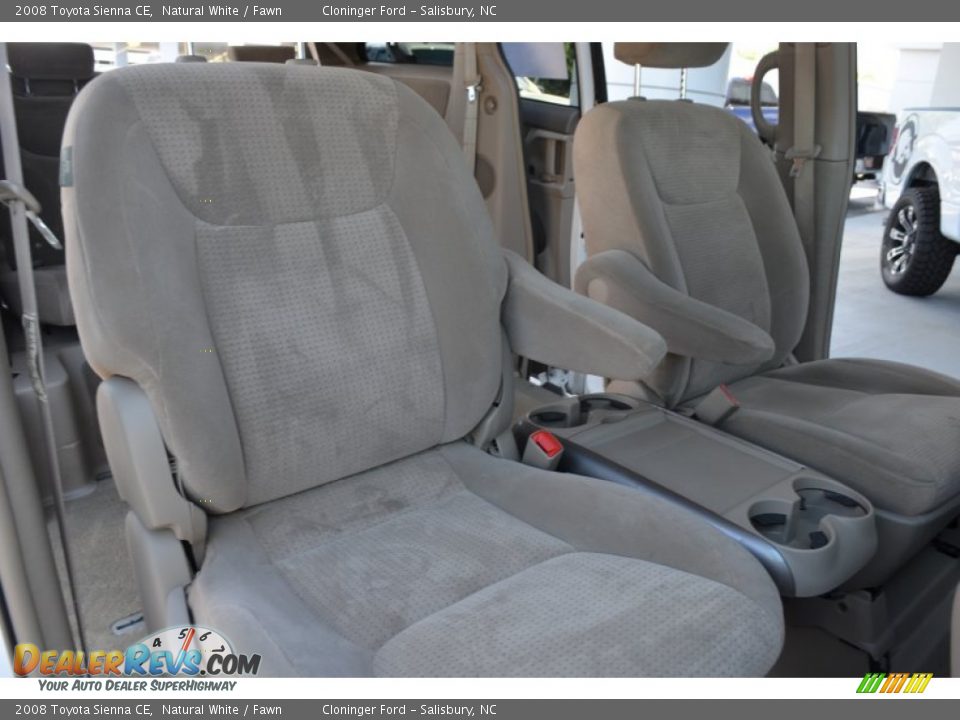 2008 Toyota Sienna CE Natural White / Fawn Photo #19