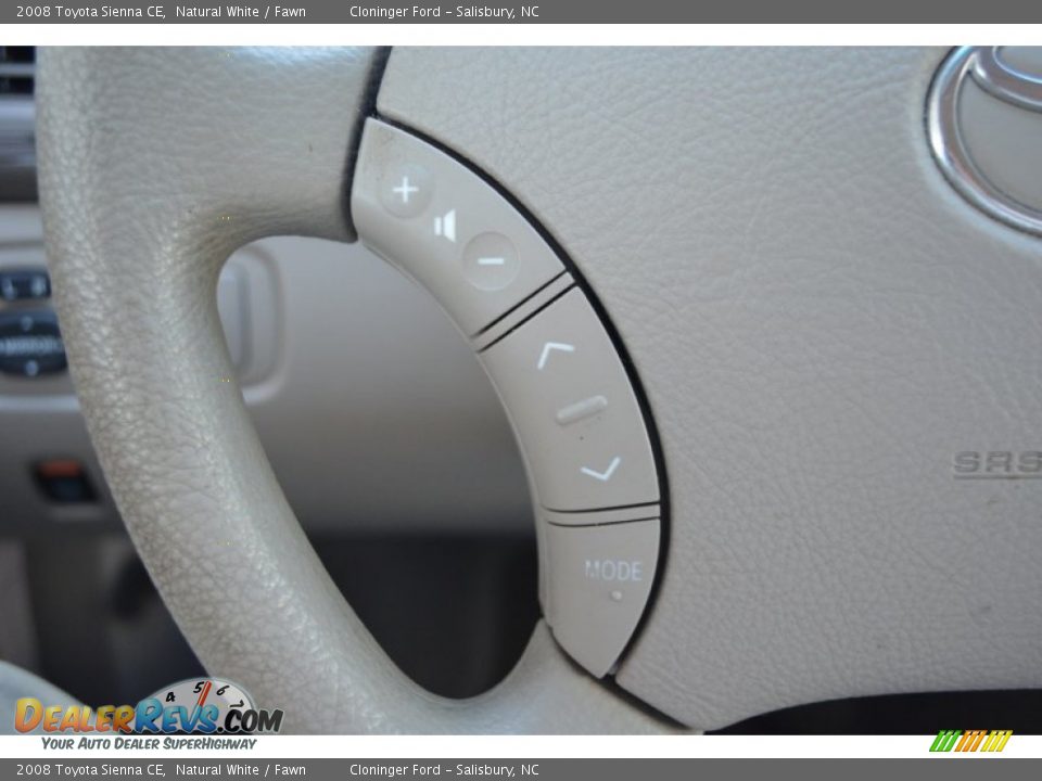 2008 Toyota Sienna CE Natural White / Fawn Photo #27