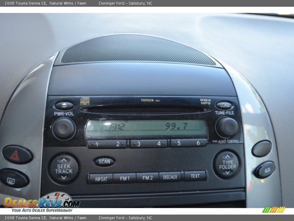 2008 Toyota Sienna CE Natural White / Fawn Photo #30