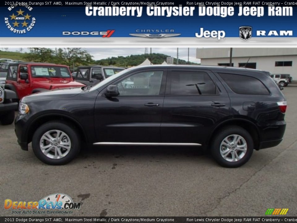 2013 Dodge Durango SXT AWD Maximum Steel Metallic / Dark Graystone/Medium Graystone Photo #1