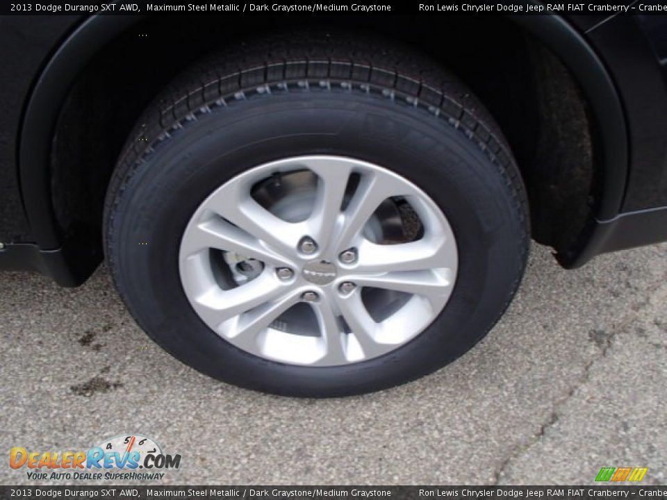 2013 Dodge Durango SXT AWD Maximum Steel Metallic / Dark Graystone/Medium Graystone Photo #9