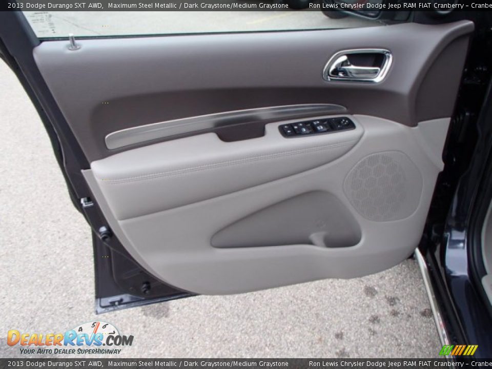 2013 Dodge Durango SXT AWD Maximum Steel Metallic / Dark Graystone/Medium Graystone Photo #12