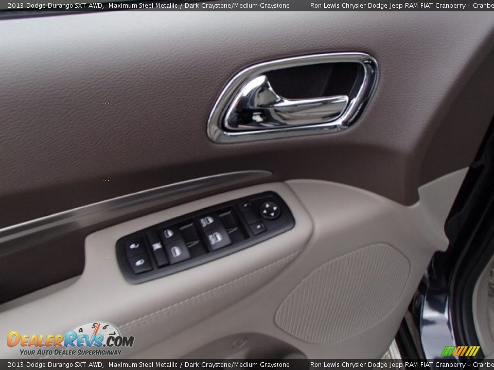 2013 Dodge Durango SXT AWD Maximum Steel Metallic / Dark Graystone/Medium Graystone Photo #16
