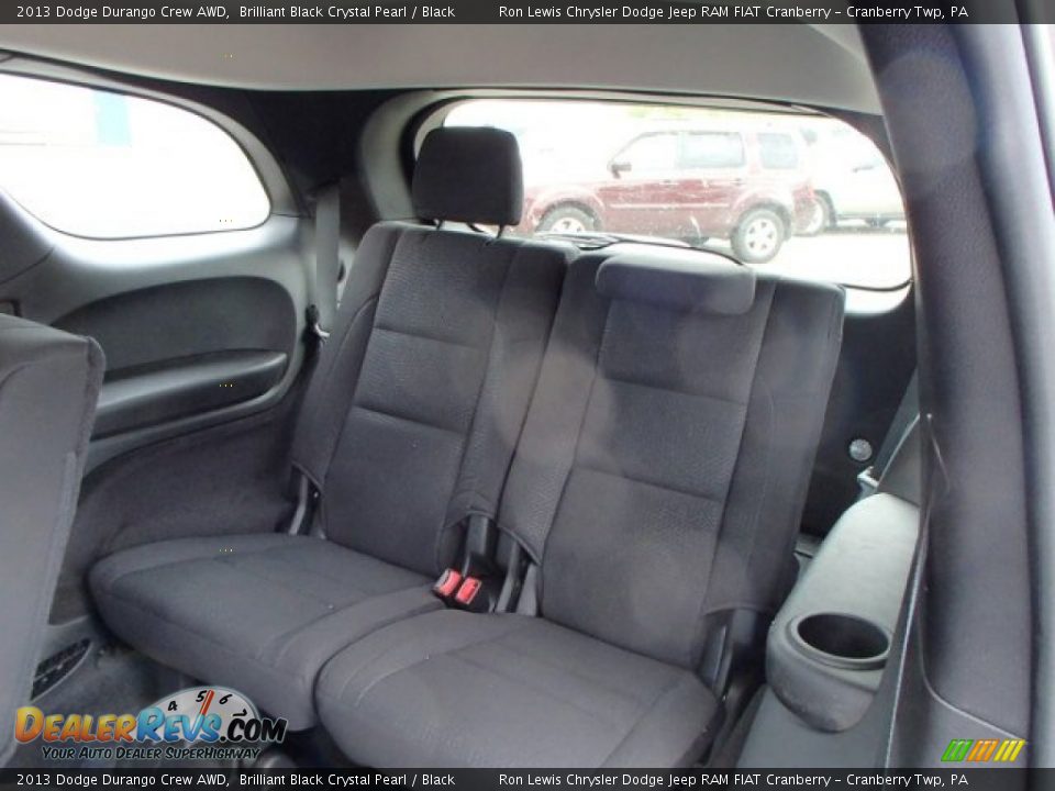 2013 Dodge Durango Crew AWD Brilliant Black Crystal Pearl / Black Photo #15
