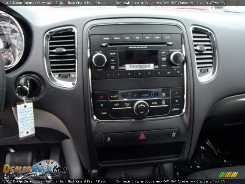 2013 Dodge Durango Crew AWD Brilliant Black Crystal Pearl / Black Photo #17