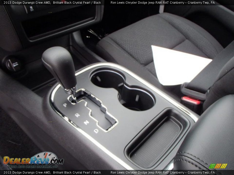 2013 Dodge Durango Crew AWD Brilliant Black Crystal Pearl / Black Photo #18