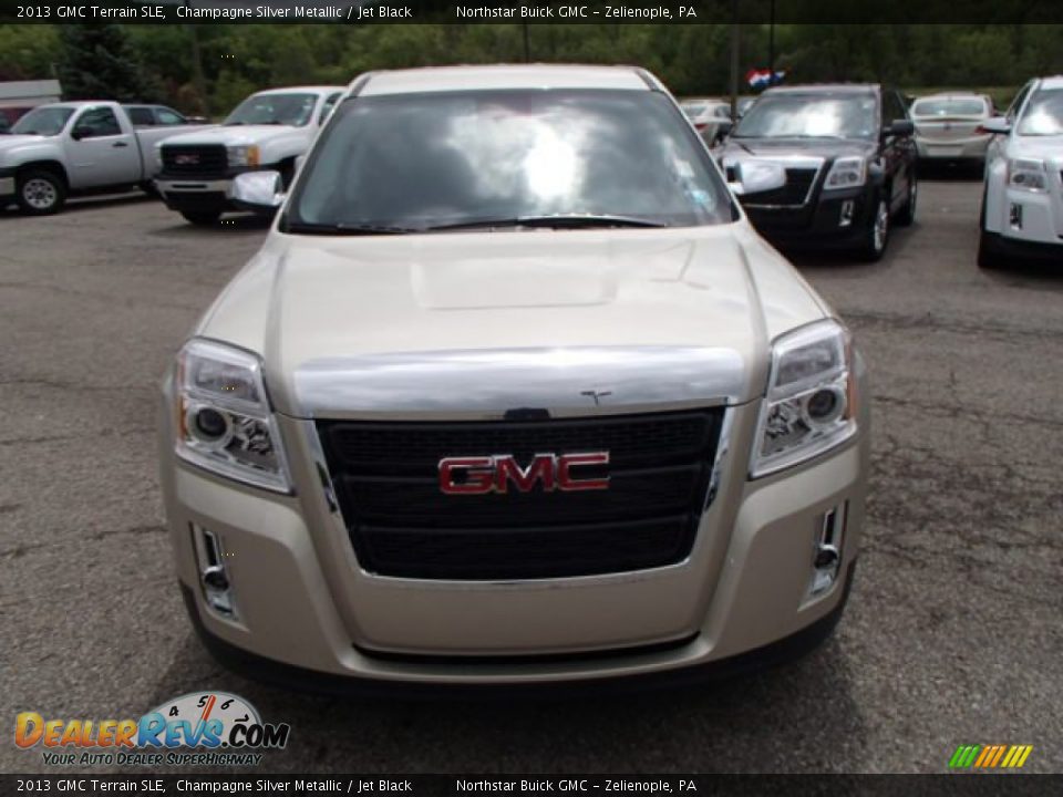 2013 GMC Terrain SLE Champagne Silver Metallic / Jet Black Photo #3