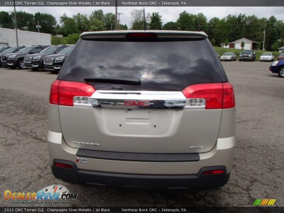 2013 GMC Terrain SLE Champagne Silver Metallic / Jet Black Photo #7