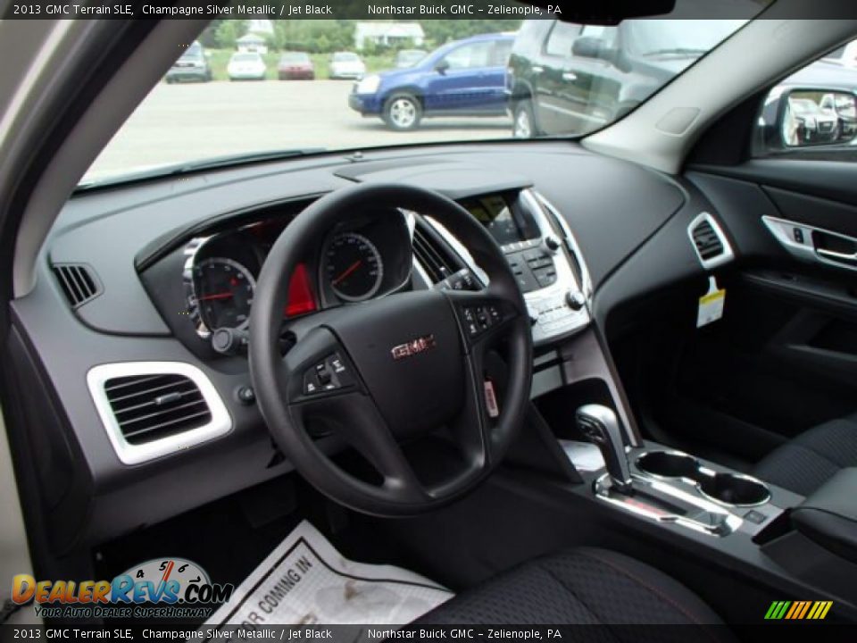 2013 GMC Terrain SLE Champagne Silver Metallic / Jet Black Photo #10