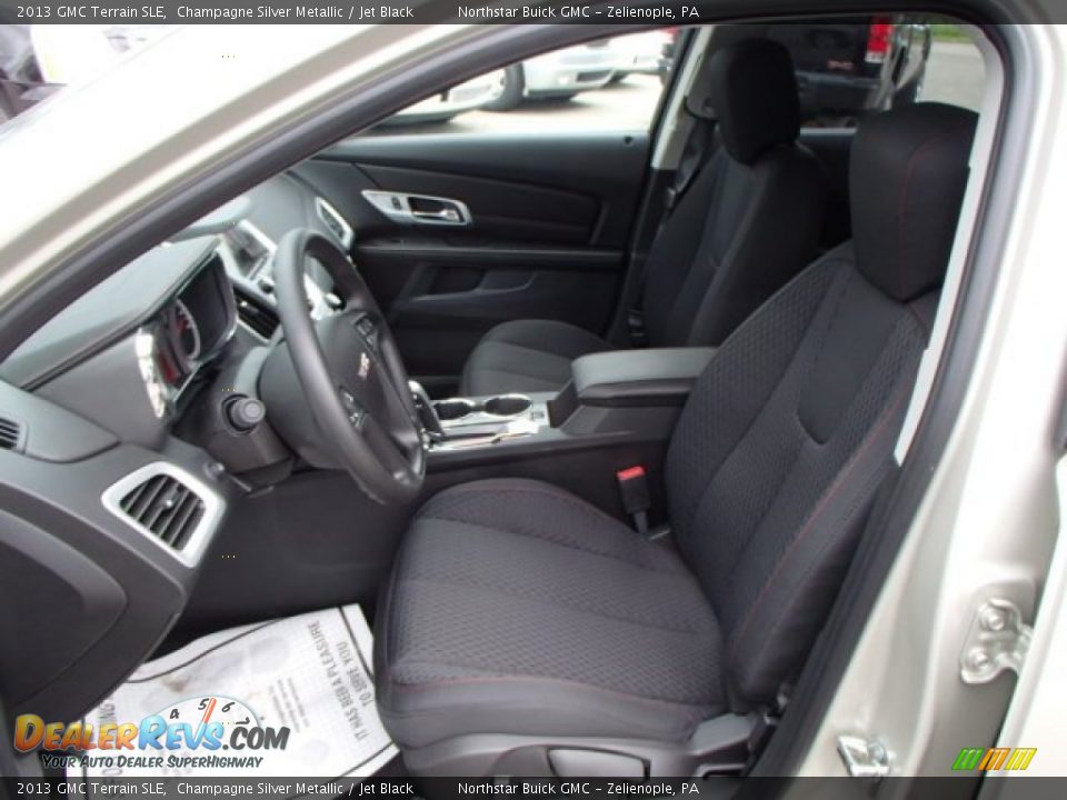 2013 GMC Terrain SLE Champagne Silver Metallic / Jet Black Photo #11