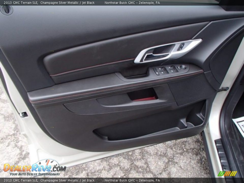 2013 GMC Terrain SLE Champagne Silver Metallic / Jet Black Photo #12
