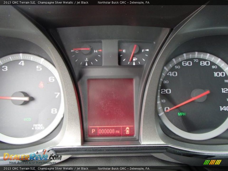 2013 GMC Terrain SLE Champagne Silver Metallic / Jet Black Photo #19