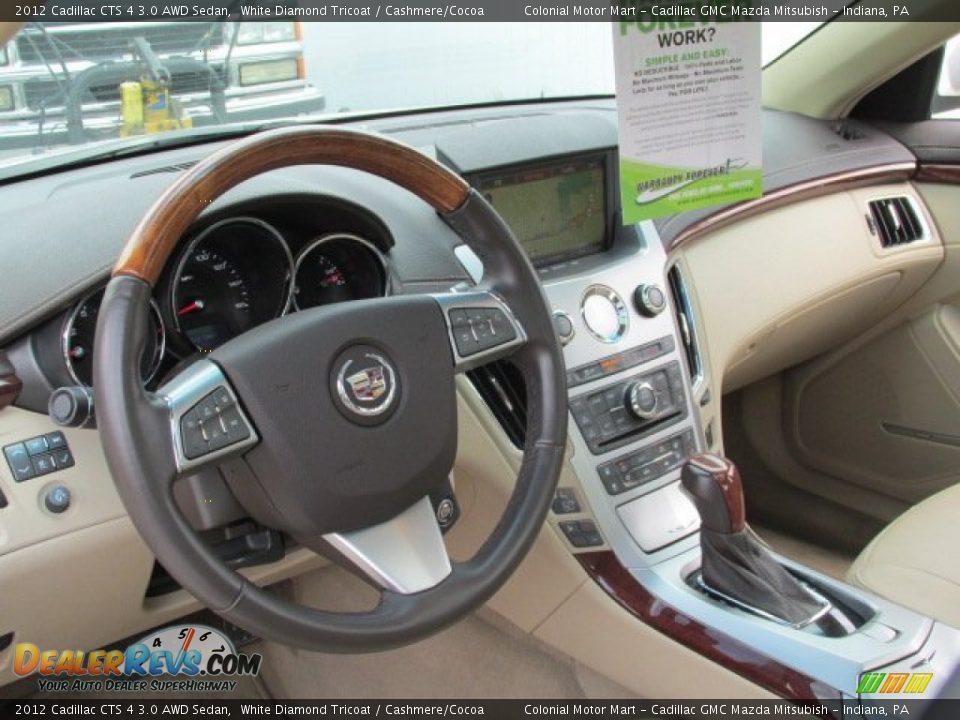Dashboard of 2012 Cadillac CTS 4 3.0 AWD Sedan Photo #11