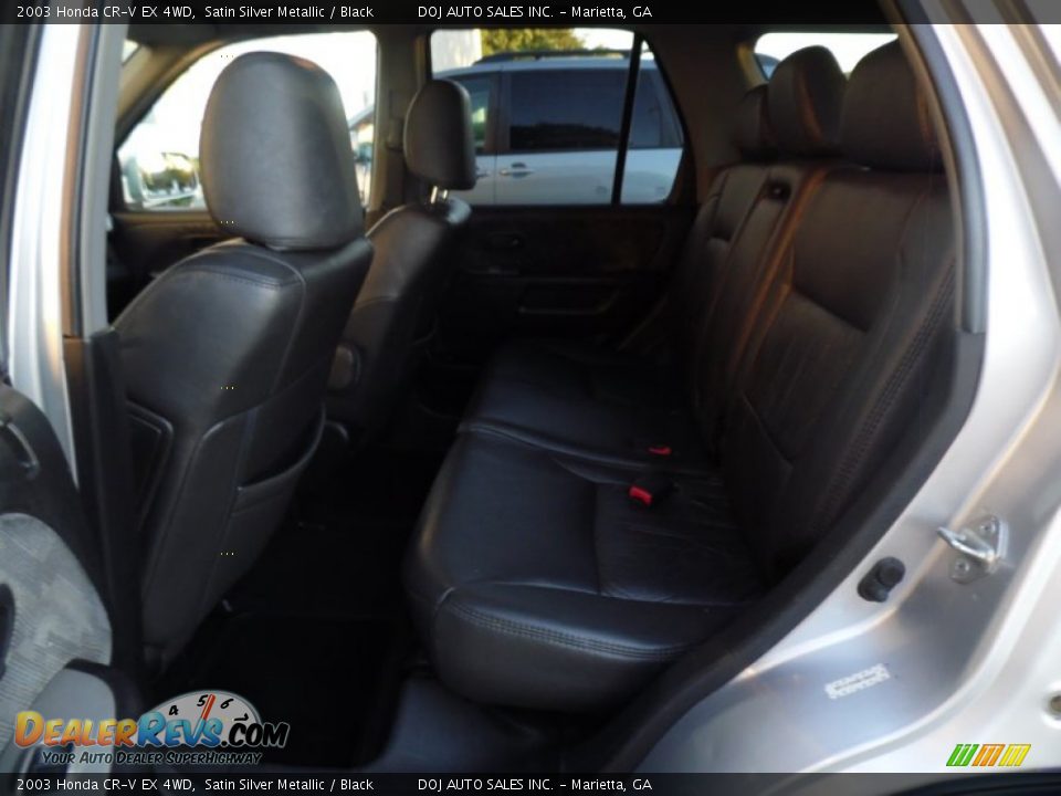 2003 Honda CR-V EX 4WD Satin Silver Metallic / Black Photo #16