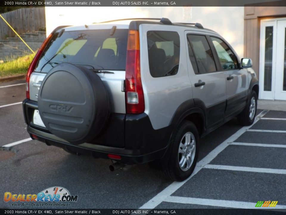 2003 Honda CR-V EX 4WD Satin Silver Metallic / Black Photo #18