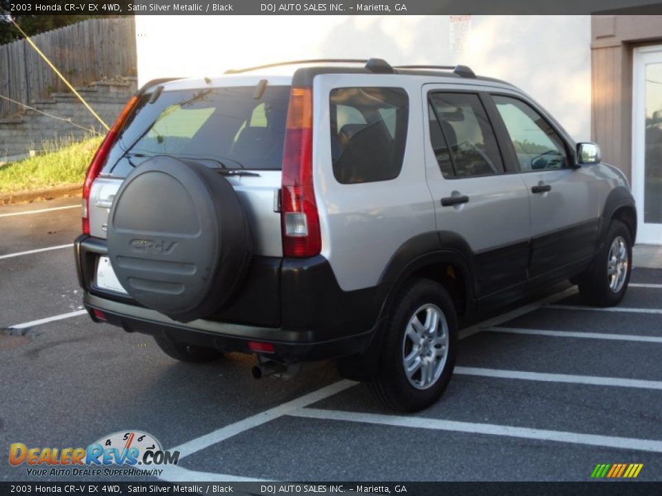 2003 Honda CR-V EX 4WD Satin Silver Metallic / Black Photo #19