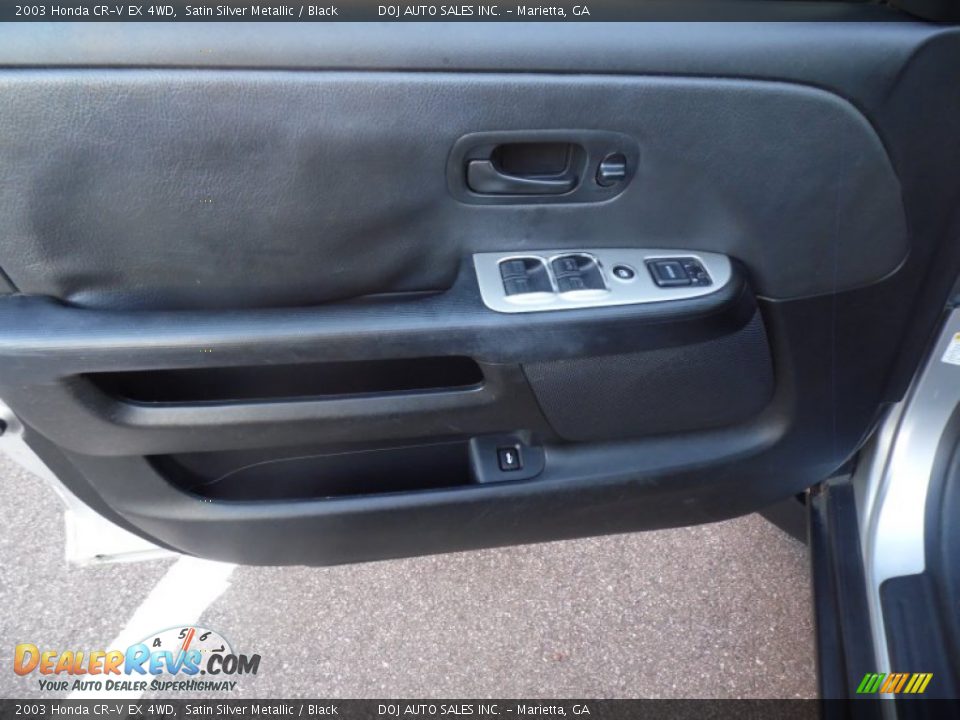 2003 Honda CR-V EX 4WD Satin Silver Metallic / Black Photo #22