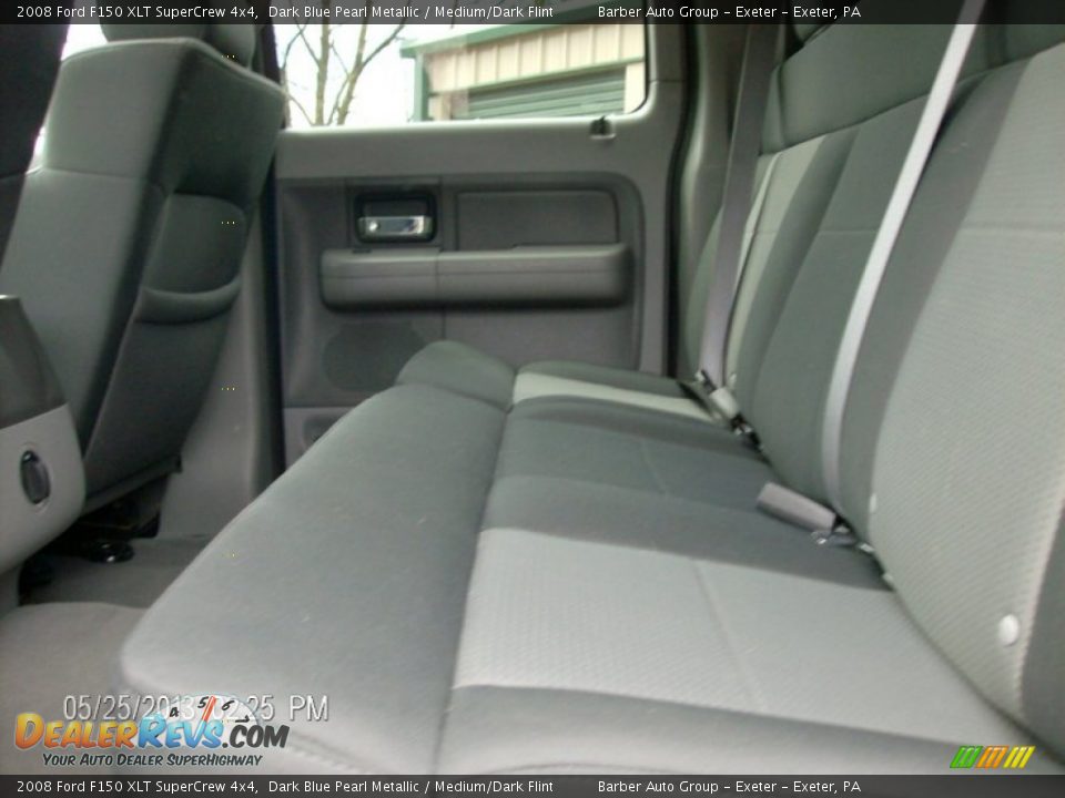 2008 Ford F150 XLT SuperCrew 4x4 Dark Blue Pearl Metallic / Medium/Dark Flint Photo #9