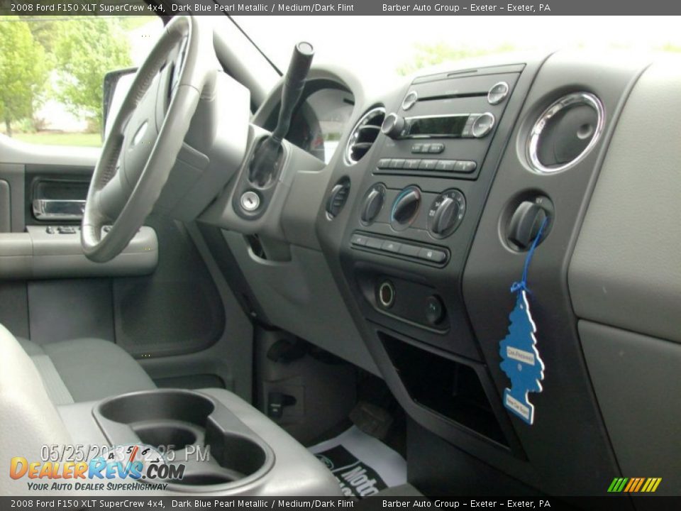 2008 Ford F150 XLT SuperCrew 4x4 Dark Blue Pearl Metallic / Medium/Dark Flint Photo #10