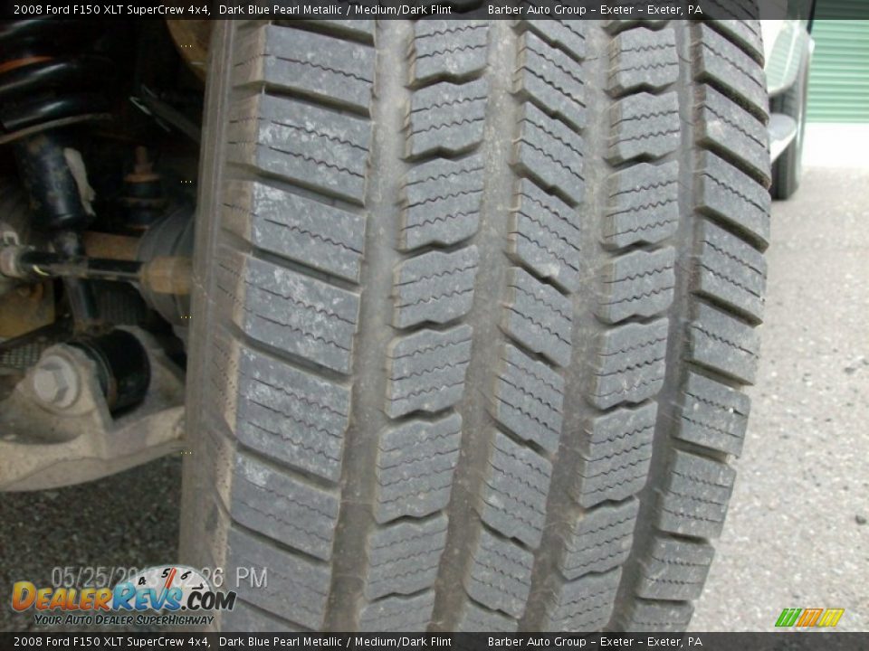 2008 Ford F150 XLT SuperCrew 4x4 Dark Blue Pearl Metallic / Medium/Dark Flint Photo #13
