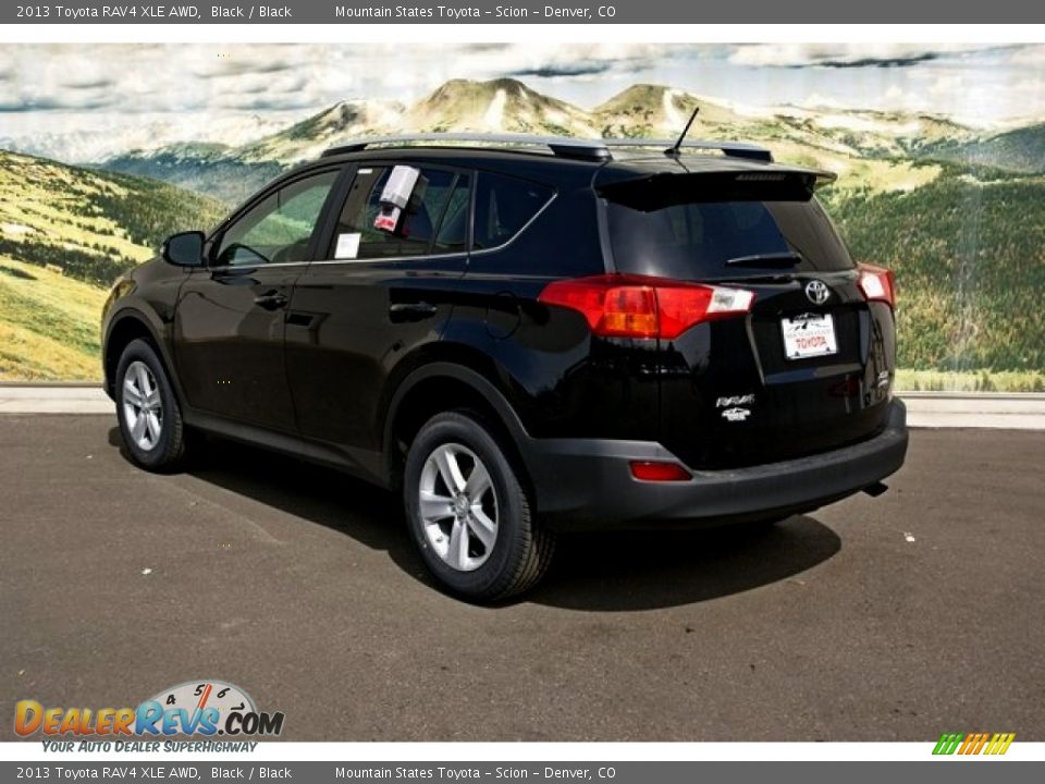 2013 Toyota RAV4 XLE AWD Black / Black Photo #2