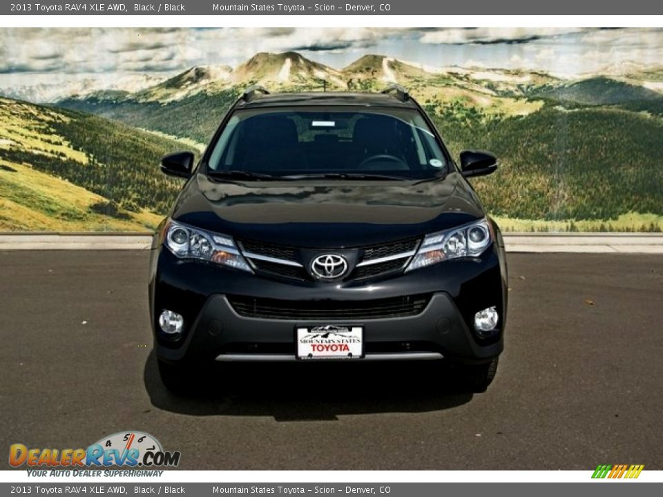 2013 Toyota RAV4 XLE AWD Black / Black Photo #3