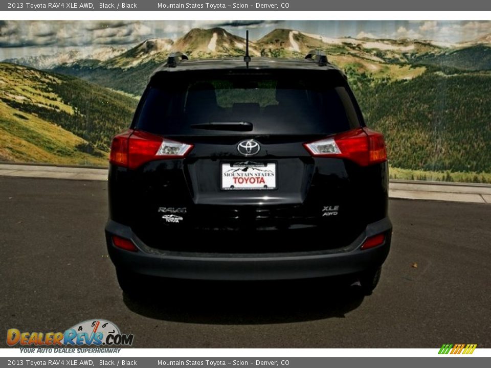 2013 Toyota RAV4 XLE AWD Black / Black Photo #4
