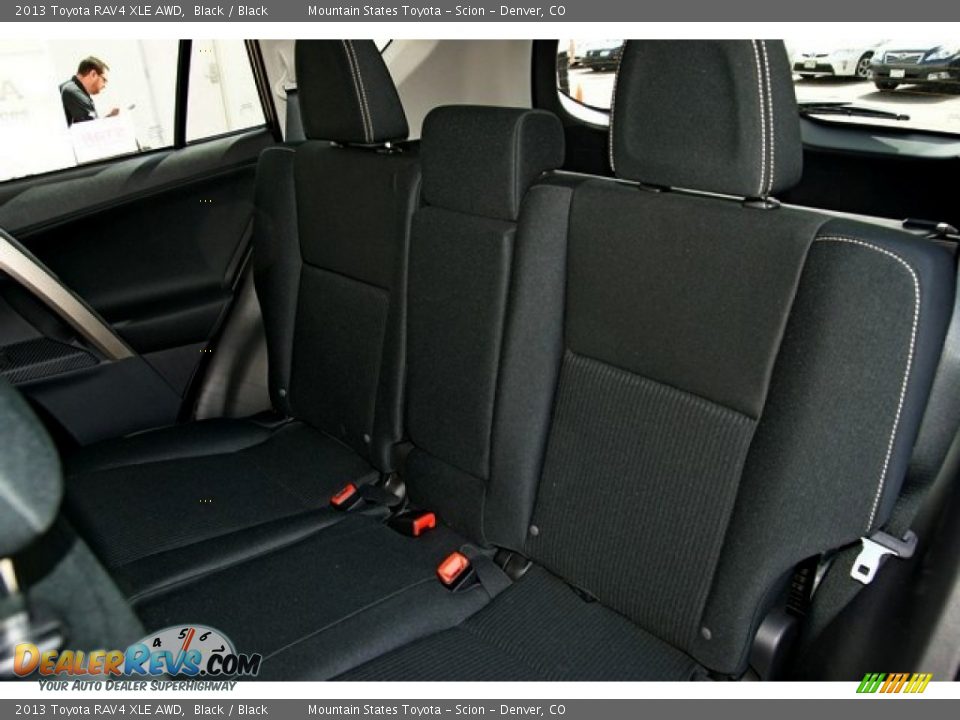 2013 Toyota RAV4 XLE AWD Black / Black Photo #7