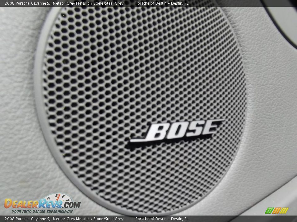 2008 Porsche Cayenne S Meteor Grey Metallic / Stone/Steel Grey Photo #10
