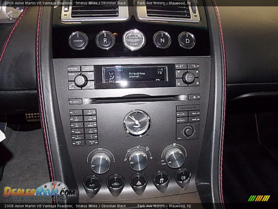Controls of 2008 Aston Martin V8 Vantage Roadster Photo #25