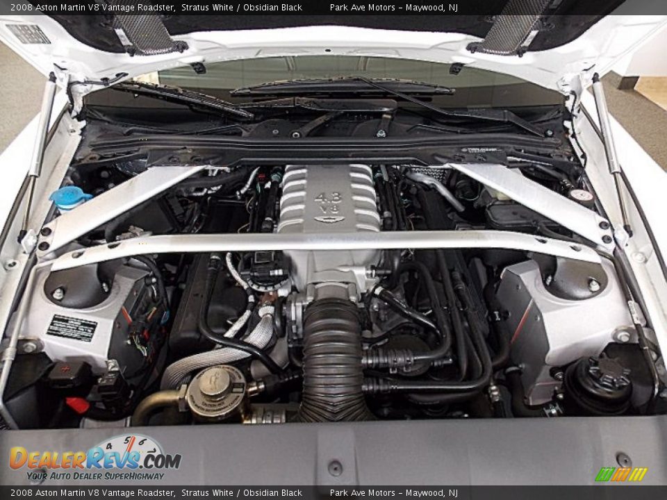 2008 Aston Martin V8 Vantage Roadster 4.3 Liter DOHC 32V VVT V8 Engine Photo #29