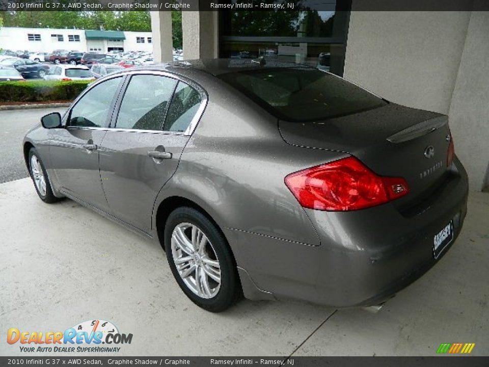 2010 Infiniti G 37 x AWD Sedan Graphite Shadow / Graphite Photo #3